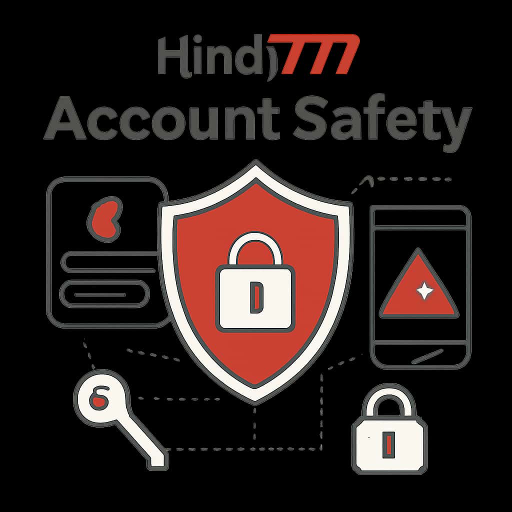 An educational diagram related to Hindi777 Account Safety.