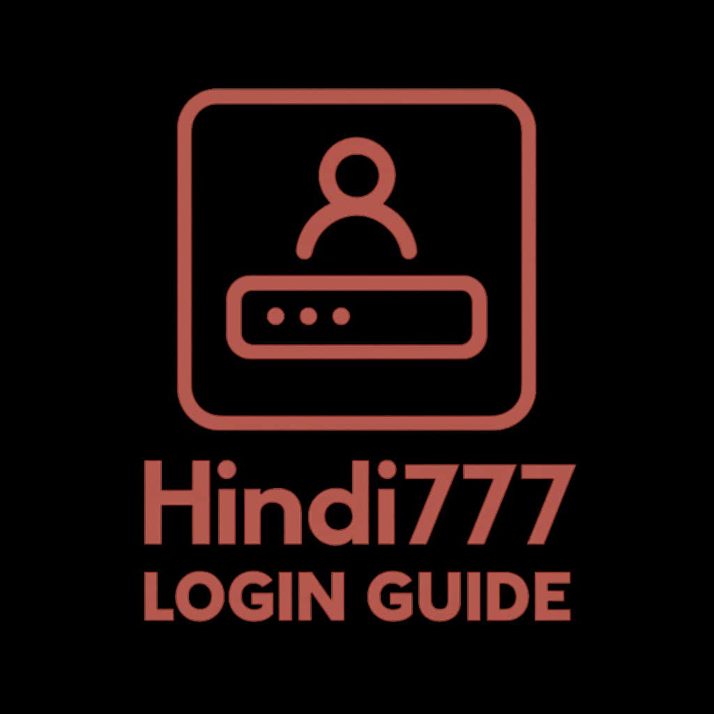 Icon representing the Hindi777 Login Guide.