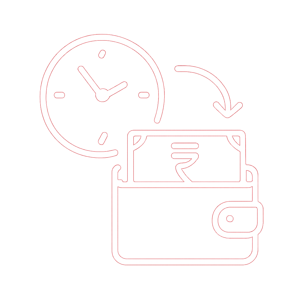 Icon representing Hindi777 features overview.