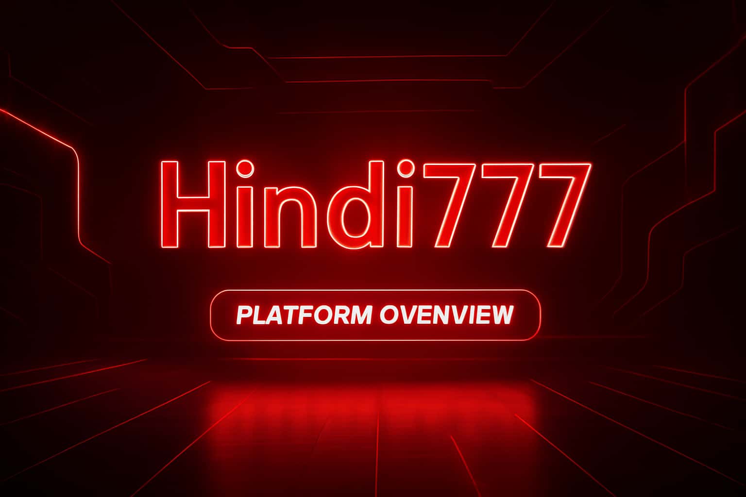 Futuristic 3D platform background